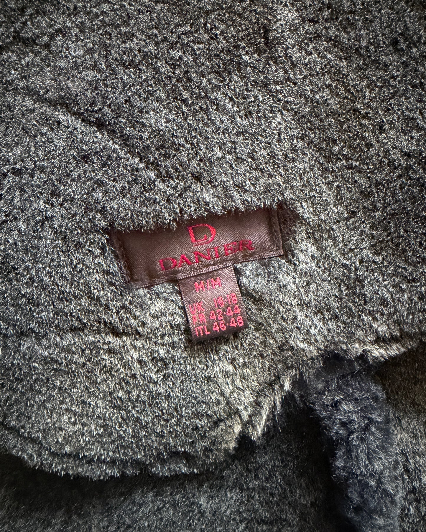 Danier Black Sheepskin Shearling Coat - Medium