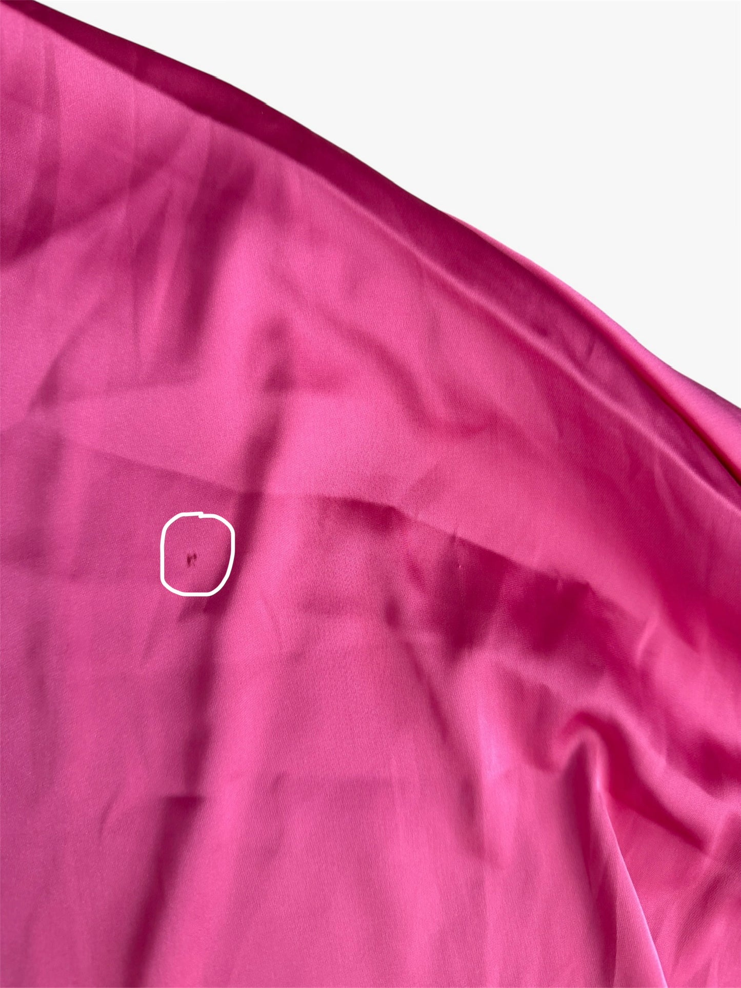 Sunday Best Pink Satin Midi Slip Dress - Medium