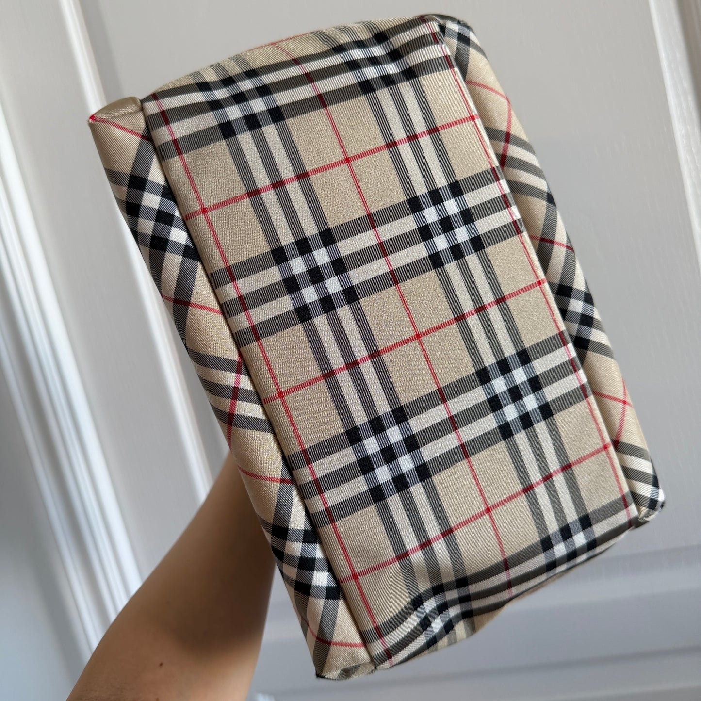 Burberry Blue Label Nova Check Top Handle Bag