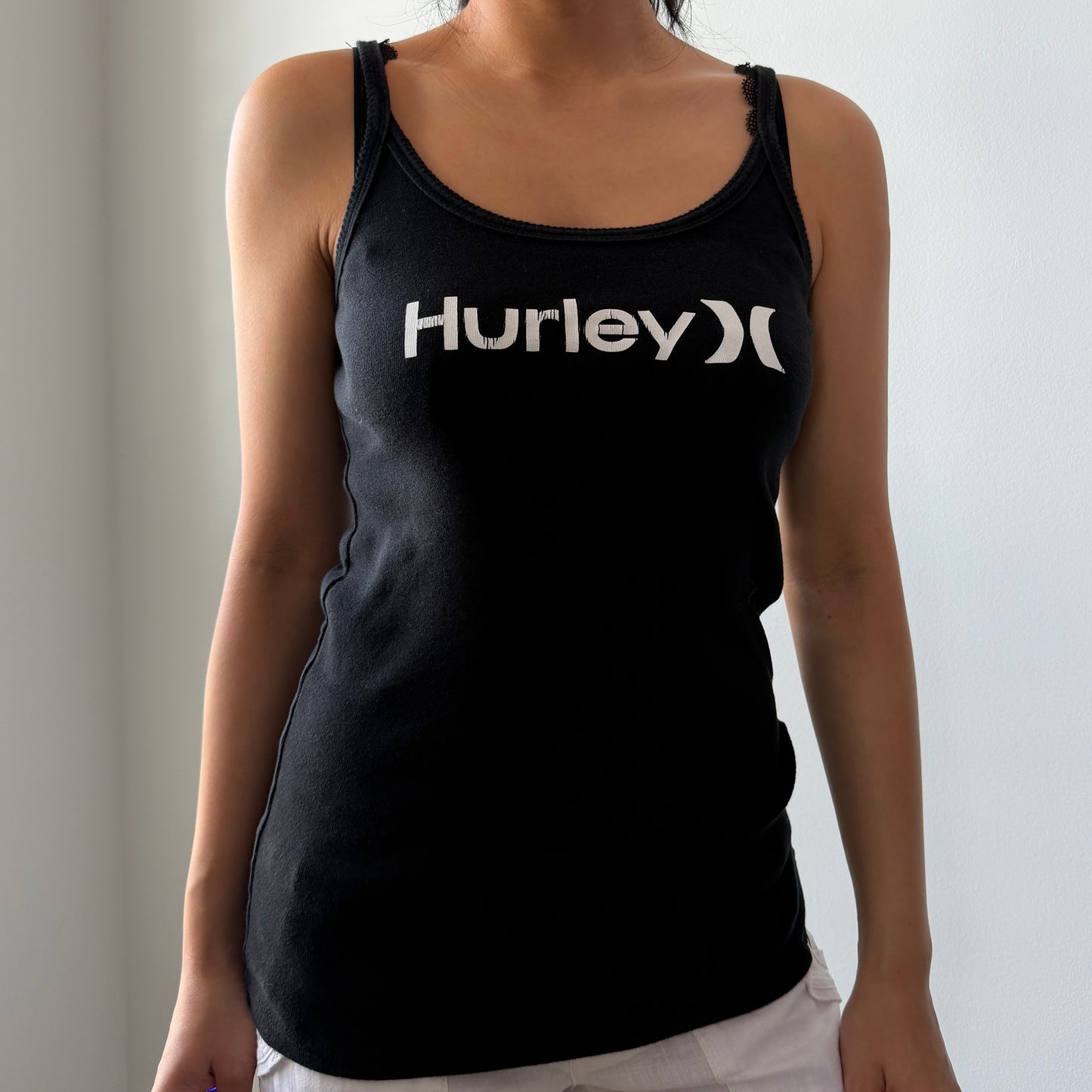 Hurley Black Logo Tank - Small