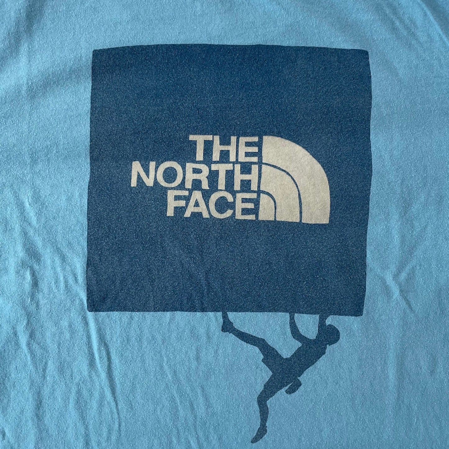 The North Face Blue Contrast Stitch Cotton Graphic Tee - X-Large/XX-Large