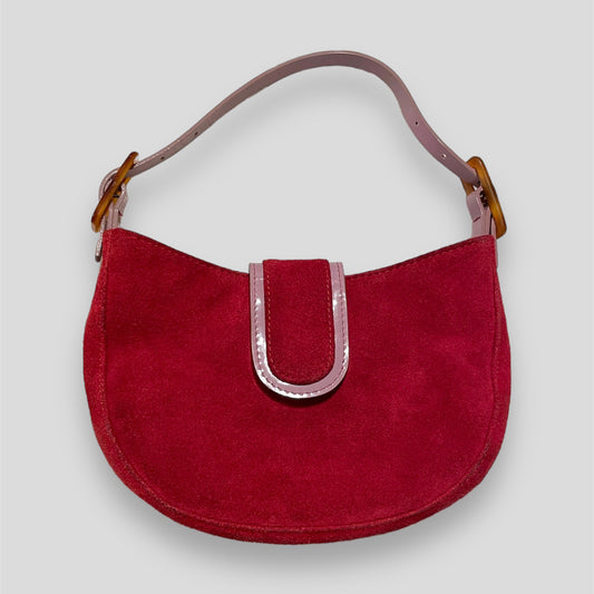 Red Suede Mini Bag