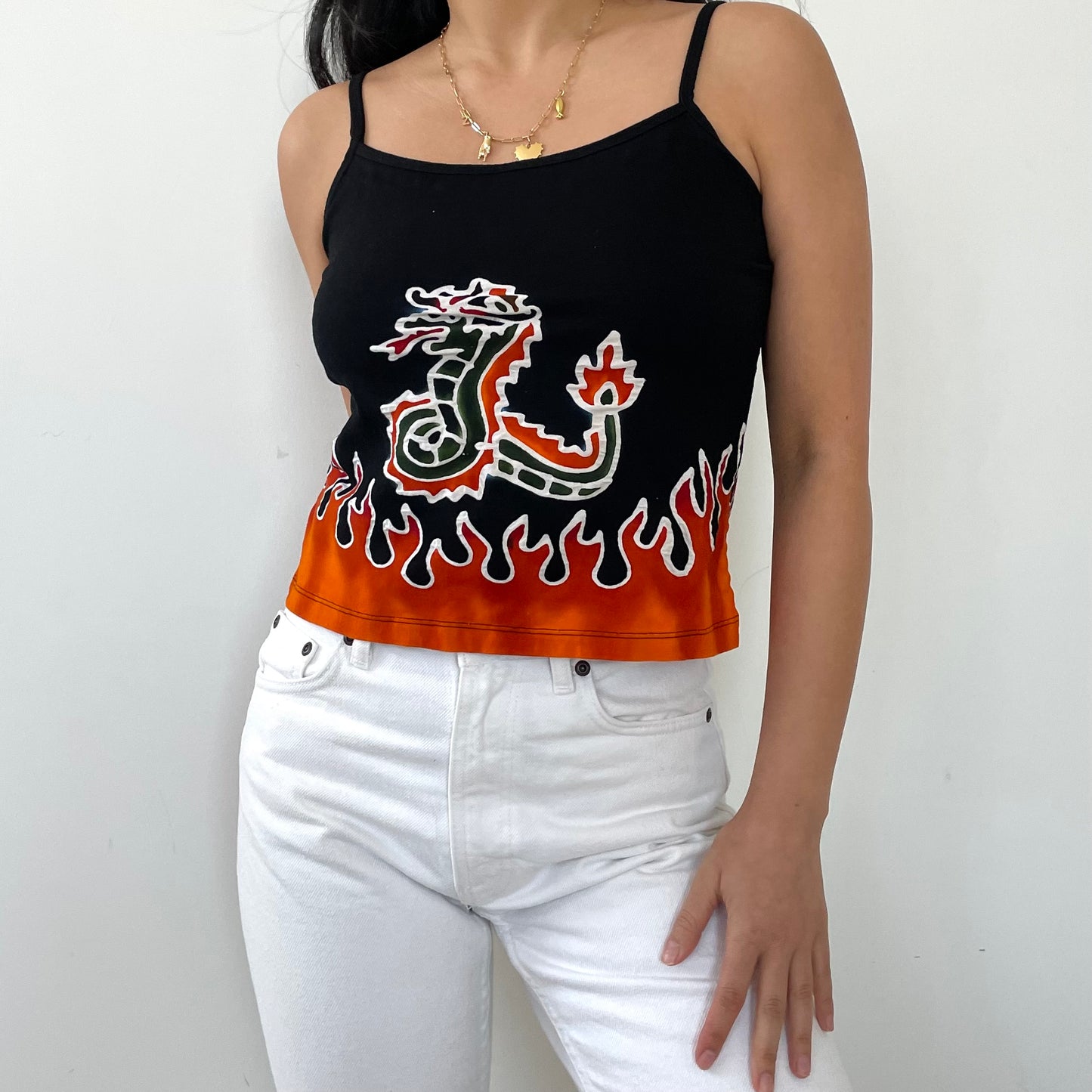 Designs by Naomi Black Dragon Cami - Small/Medium