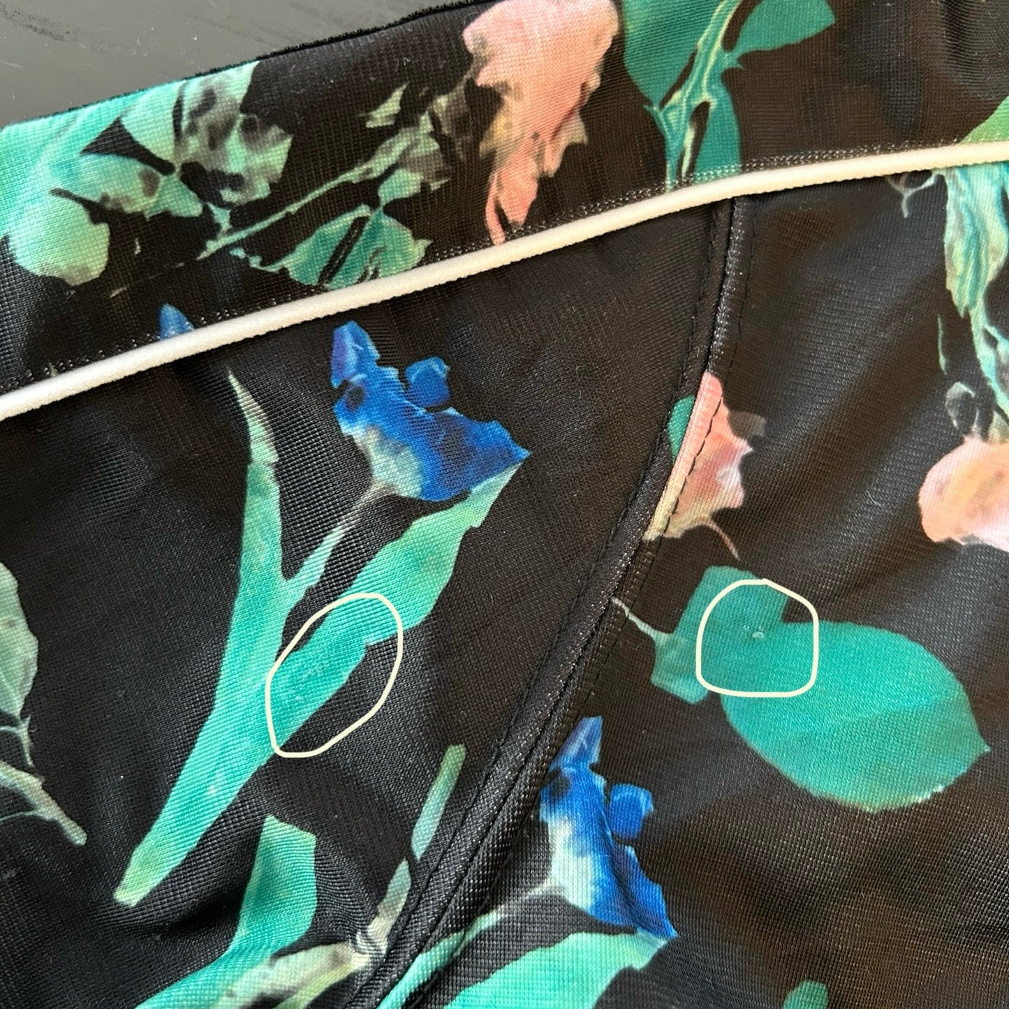 Adidas Originals Floral Cropped Track Jacket - Small