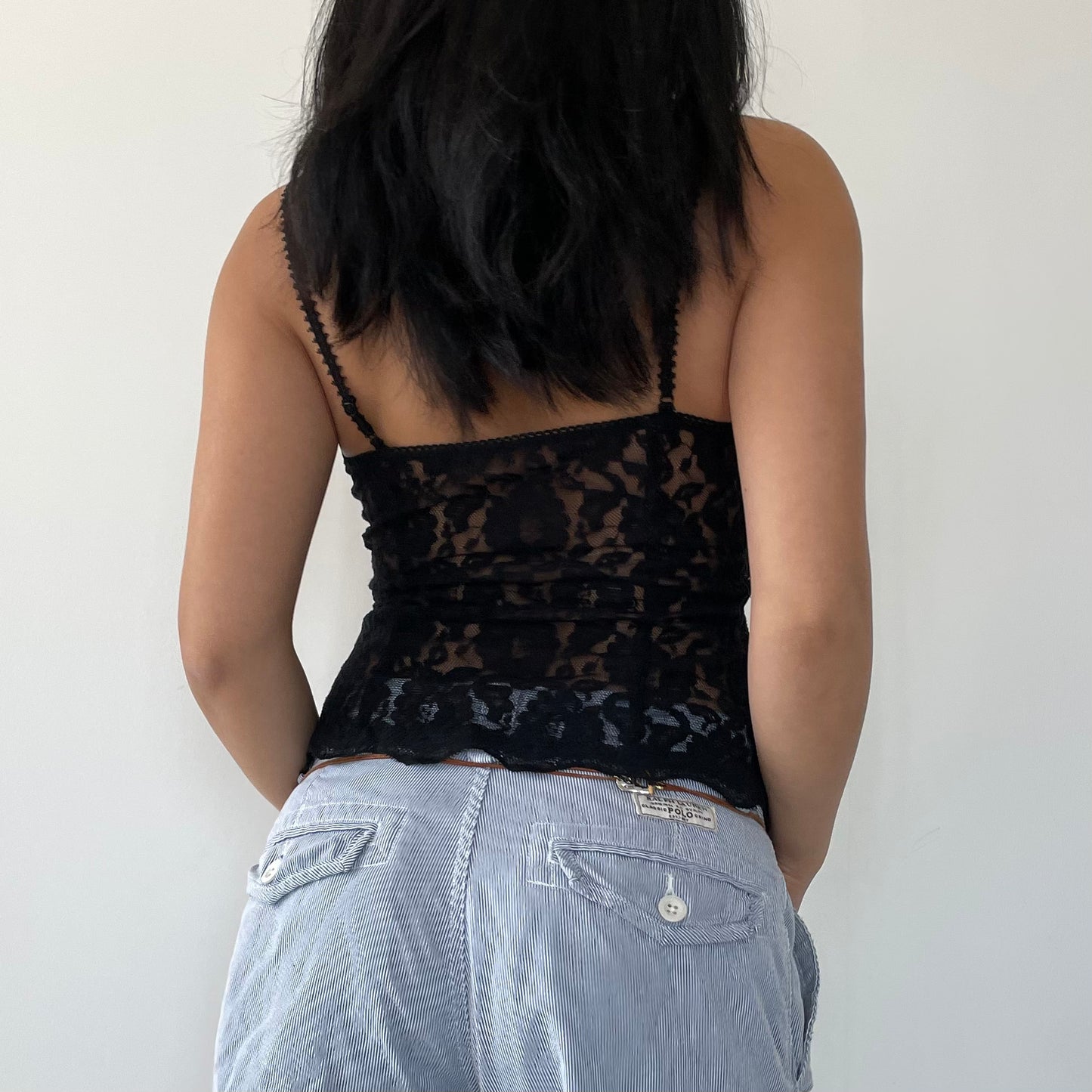 Black Lace Cami - Small