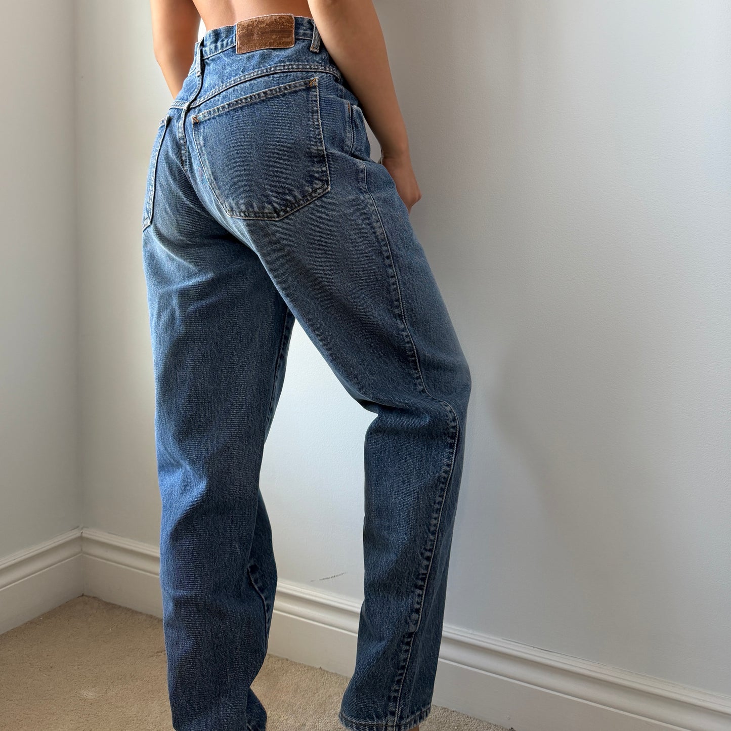 90s Made in USA Marithé & François Girbaud Medium Wash Jeans - W28