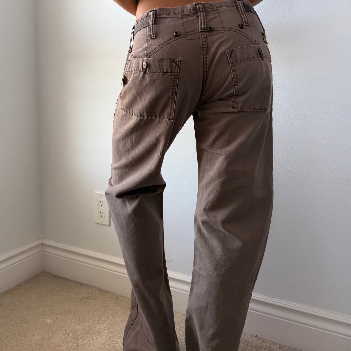 G-Star Raw Brown Cargo Pants - W29