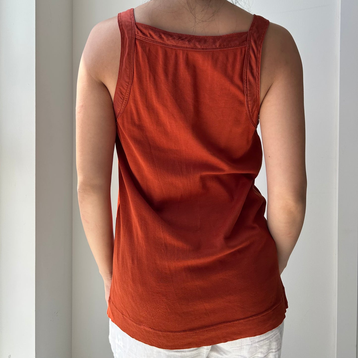 Marc by Marc Jacobs Burnt Orange Tank Top - Medium