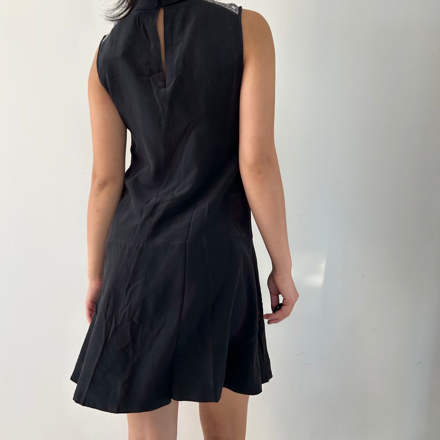 Marc by Marc Jacobs Peter Pan Collar Silk Dress - X-Small