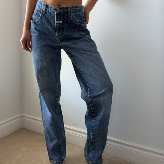 90s Made in USA Marithé & François Girbaud Medium Wash Jeans - W28