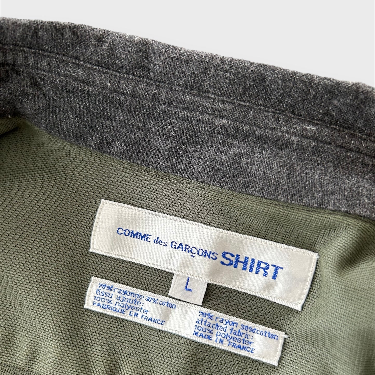 Comme des Garçons SHIRT Grey Shirt - Large