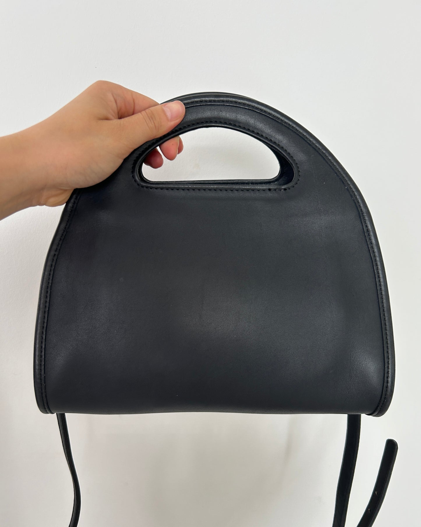 Coach Black Zip Dome Crossbody Bag