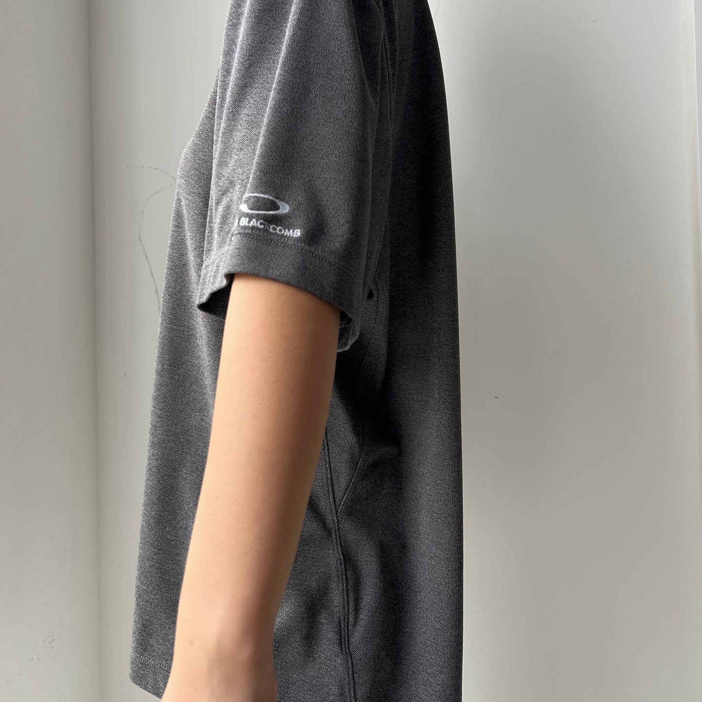 The North Face Grey Short Sleeve Polo Shirt - X-Large