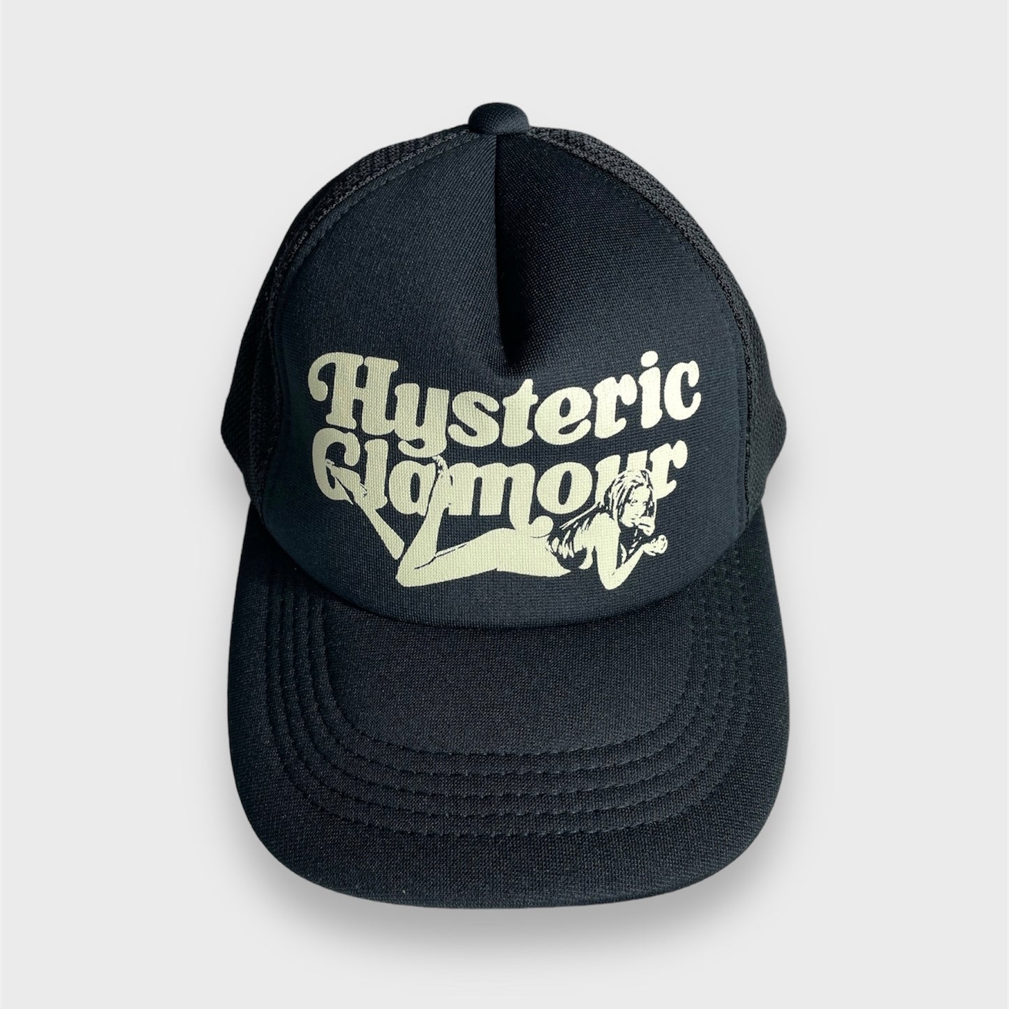 Hysteric Glamour Black Trucker Hat