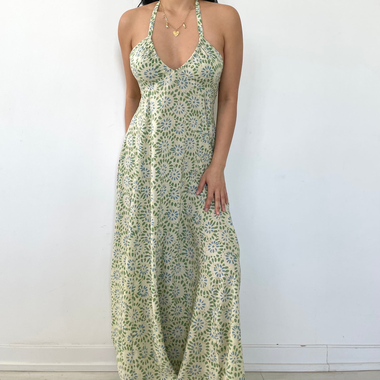 Oysho Halter Neck Maxi Dress - Medium