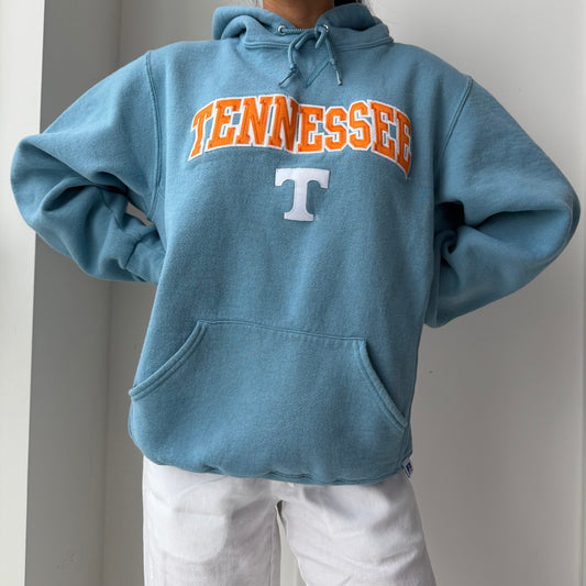 Russell Athletic Sky Blue Tennessee Volunteers Football Hoodie - Medium