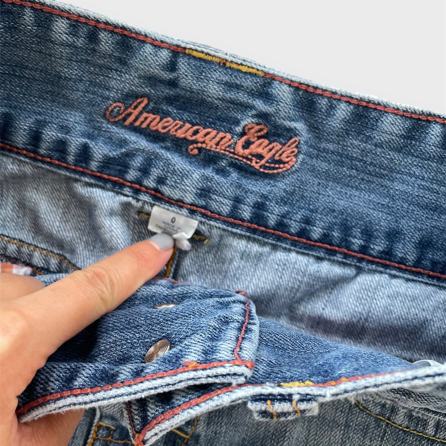 American Eagle Denim Mini Skirt - W28