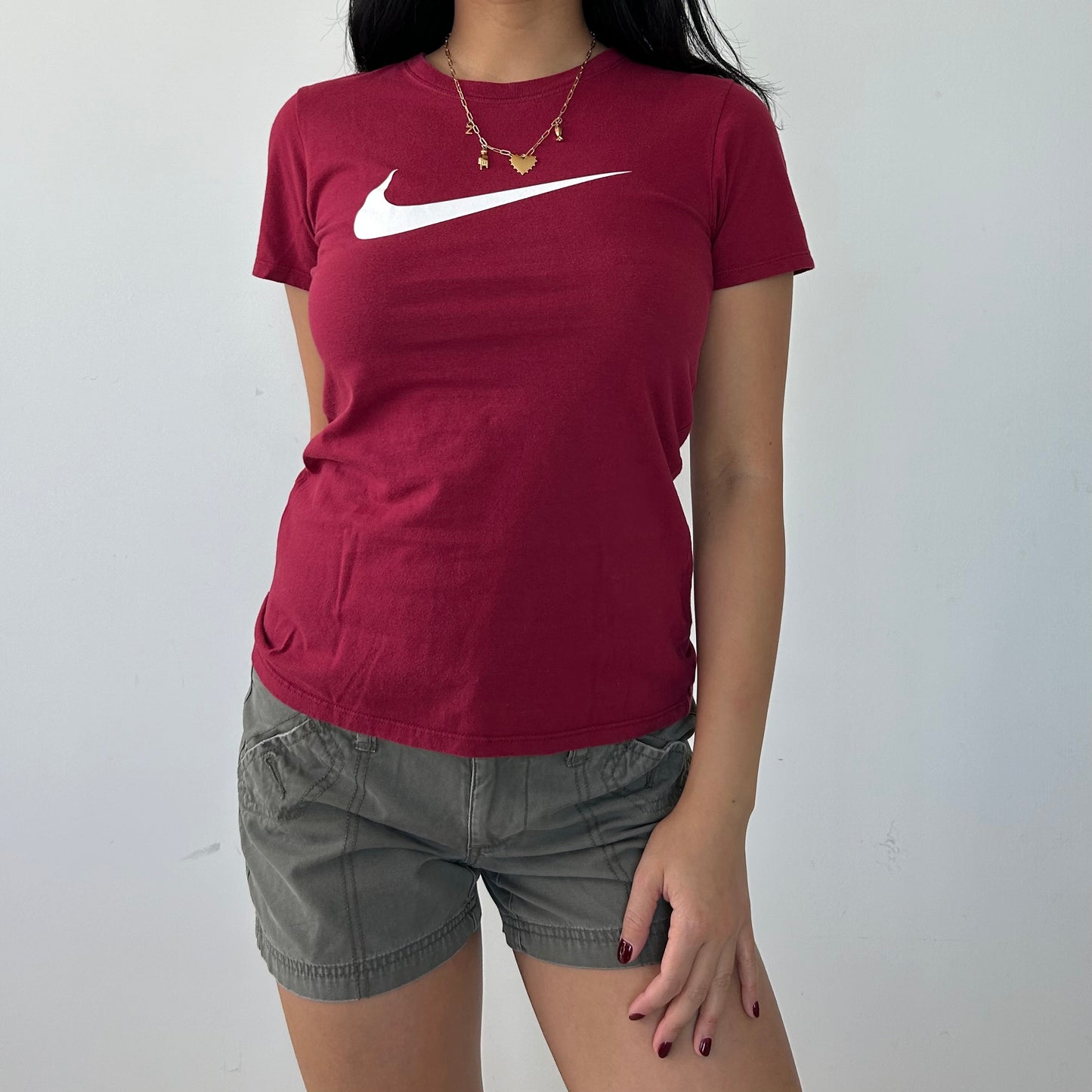 Nike Burgundy Tee - X-Small