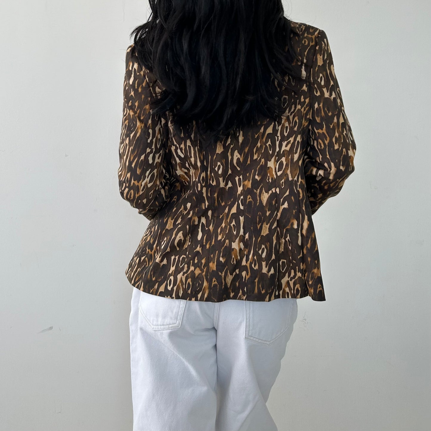 Escada Sport Leopard Print Evening Jacket - Small