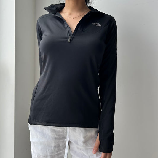 The North Face Black FlashDry Quarter Zip - Small