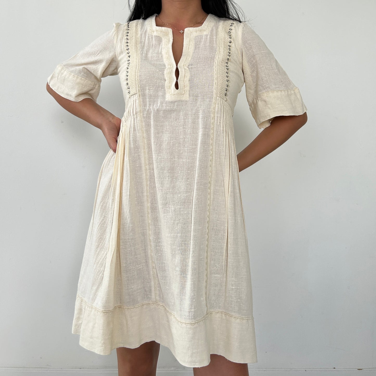 Isabel Marant Étoile Ecru Tunic - X-Small