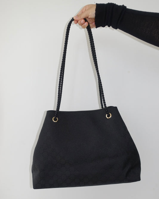 Gucci GG Nylon Gifford Tote in Black