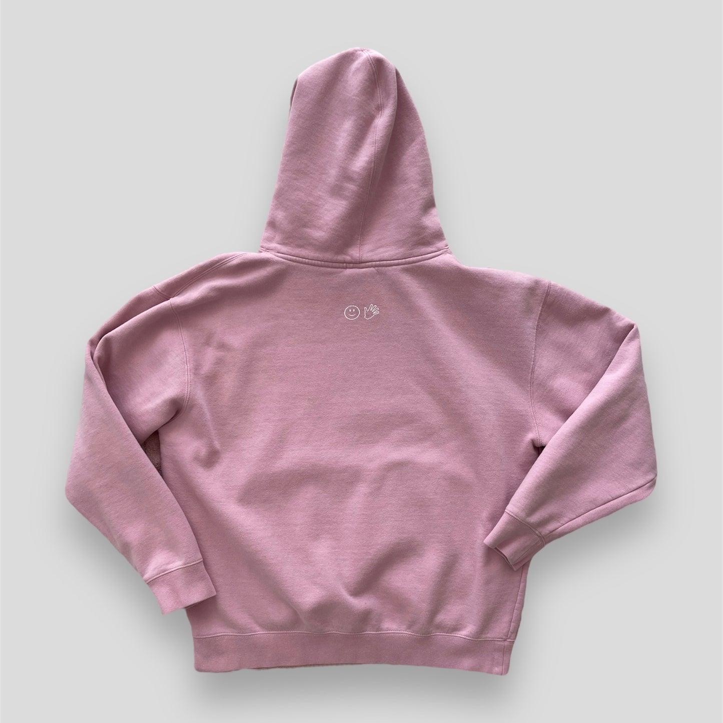 Glossier Pink Hoodie - Large