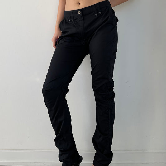 Plein Sud Jeanius Black Cargo Utility Pants - Medium