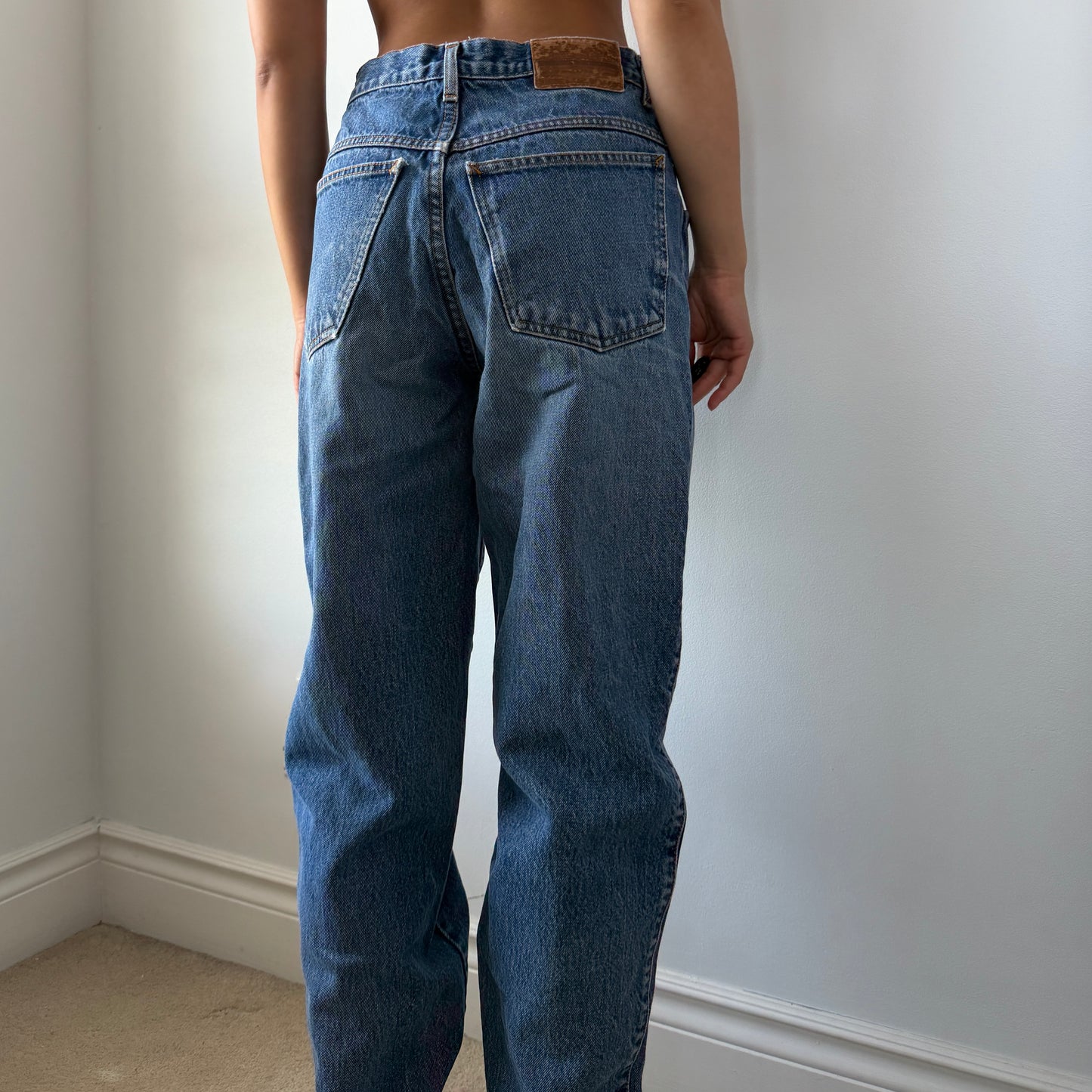 90s Made in USA Marithé & François Girbaud Medium Wash Jeans - W28