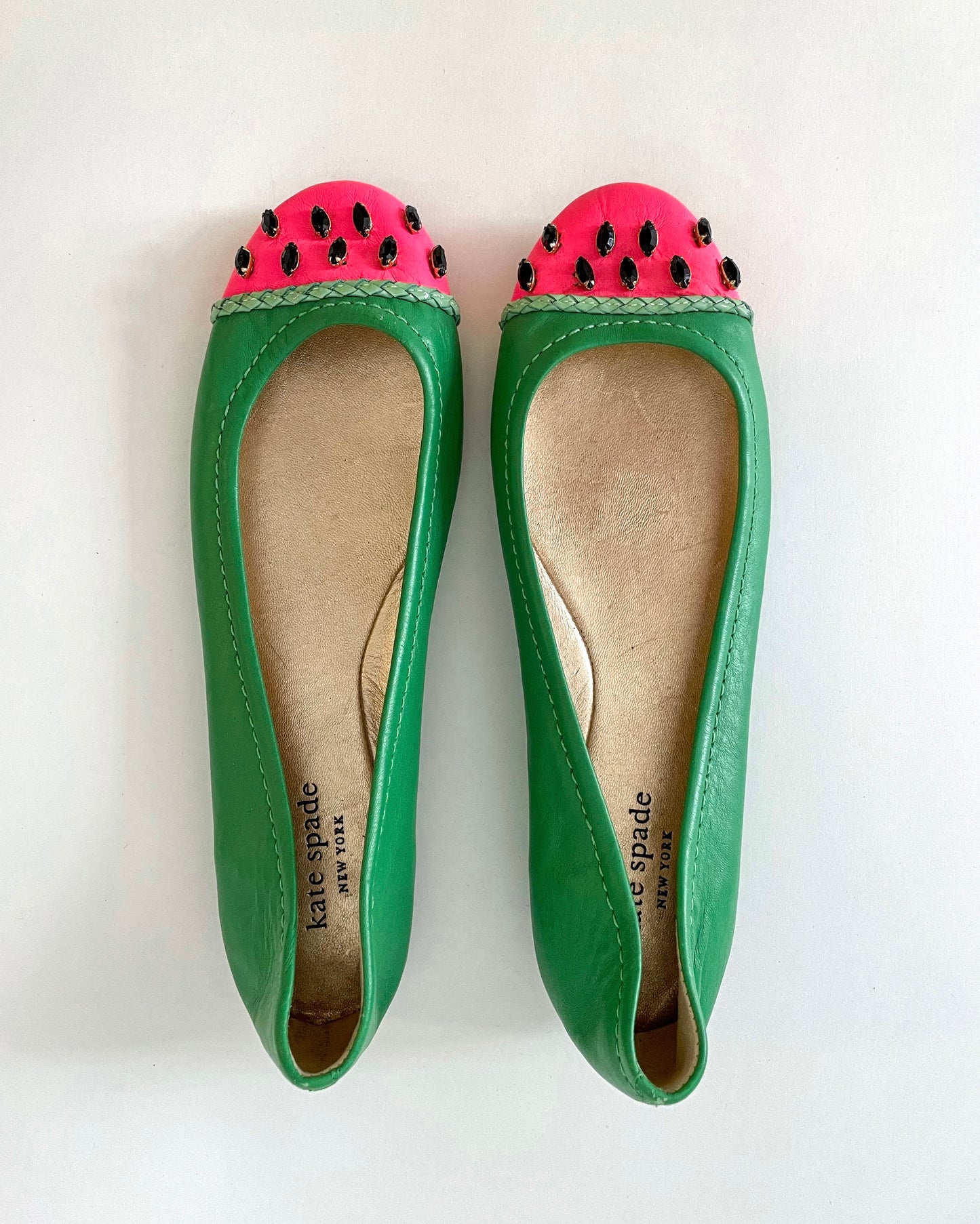 Kate Spade Watermelon Ballet Flats - US 7.5M