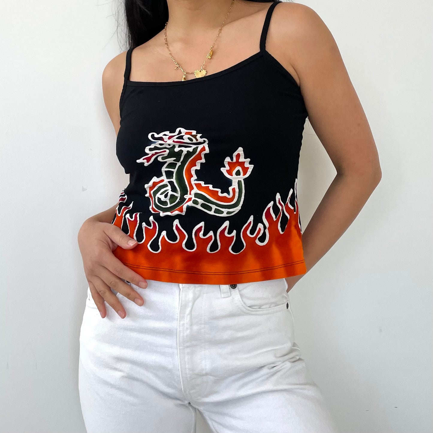 Designs by Naomi Black Dragon Cami - Small/Medium