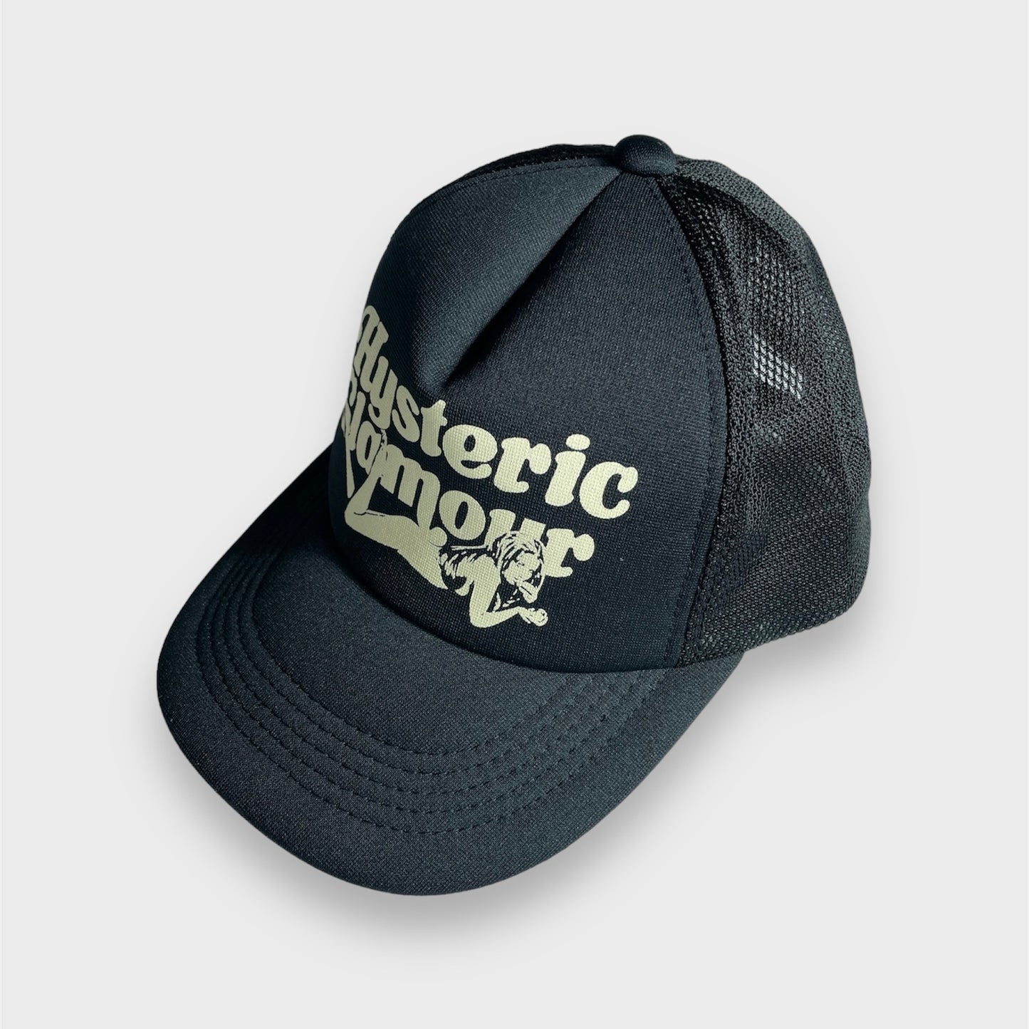 Hysteric Glamour Black Trucker Hat