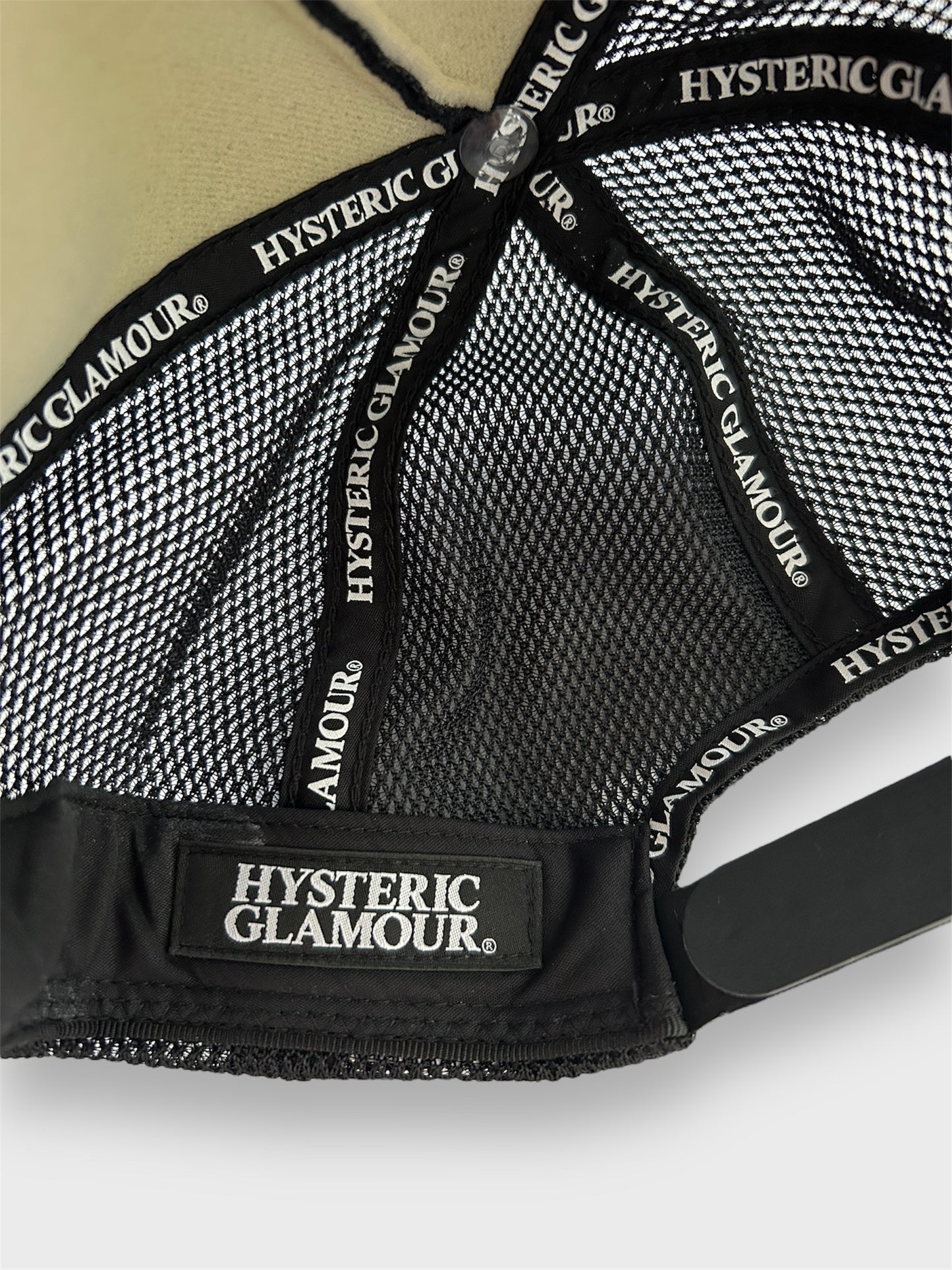 Hysteric Glamour Black Trucker Hat