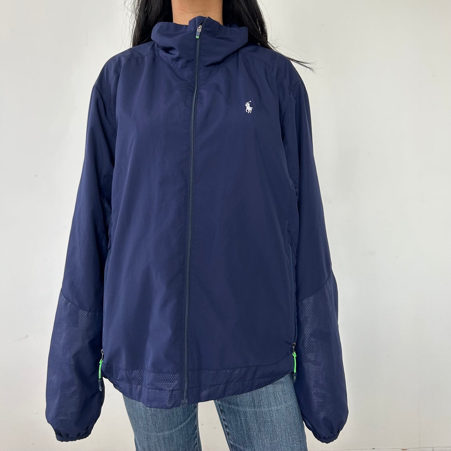 Polo Sport by Ralph Lauren Navy Windbreaker - Large