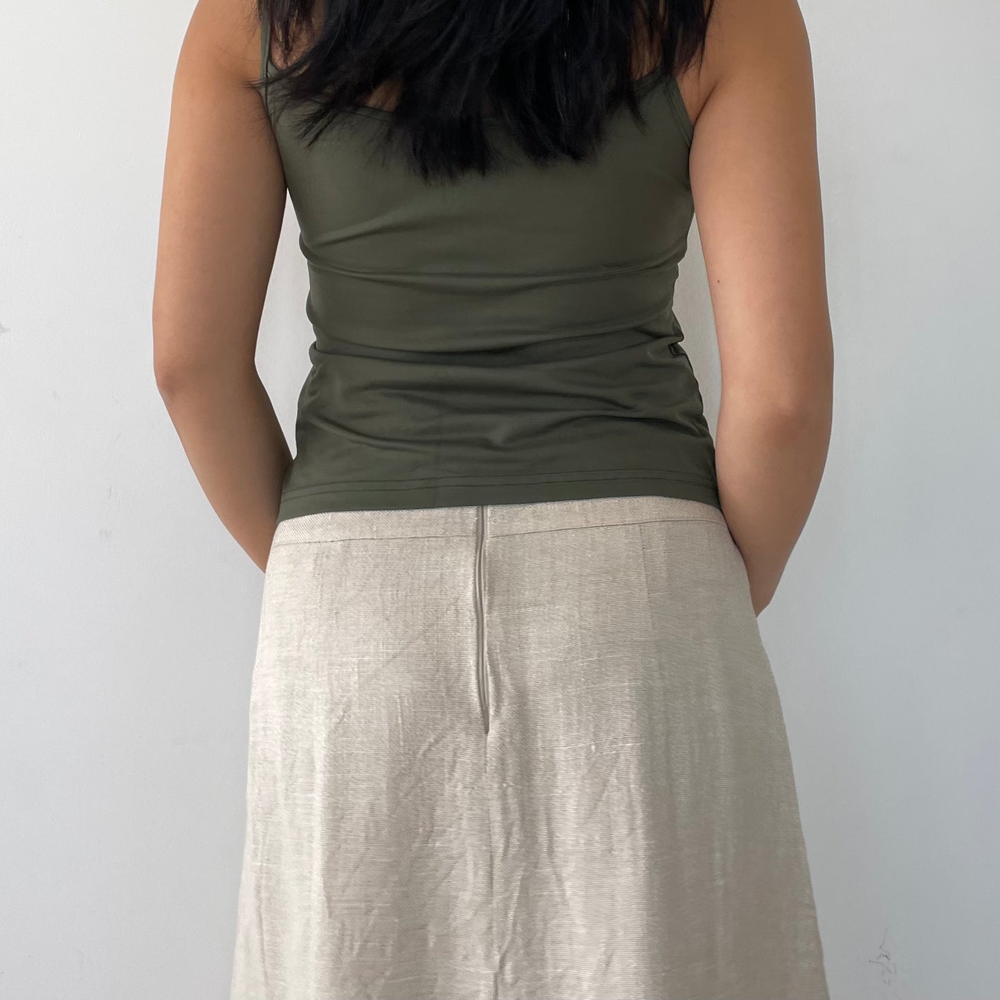 Khaki Green Cami - X-Small