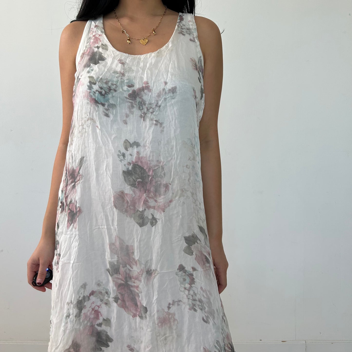 BNWT Amelie Folies Silk Floral Dress - Medium