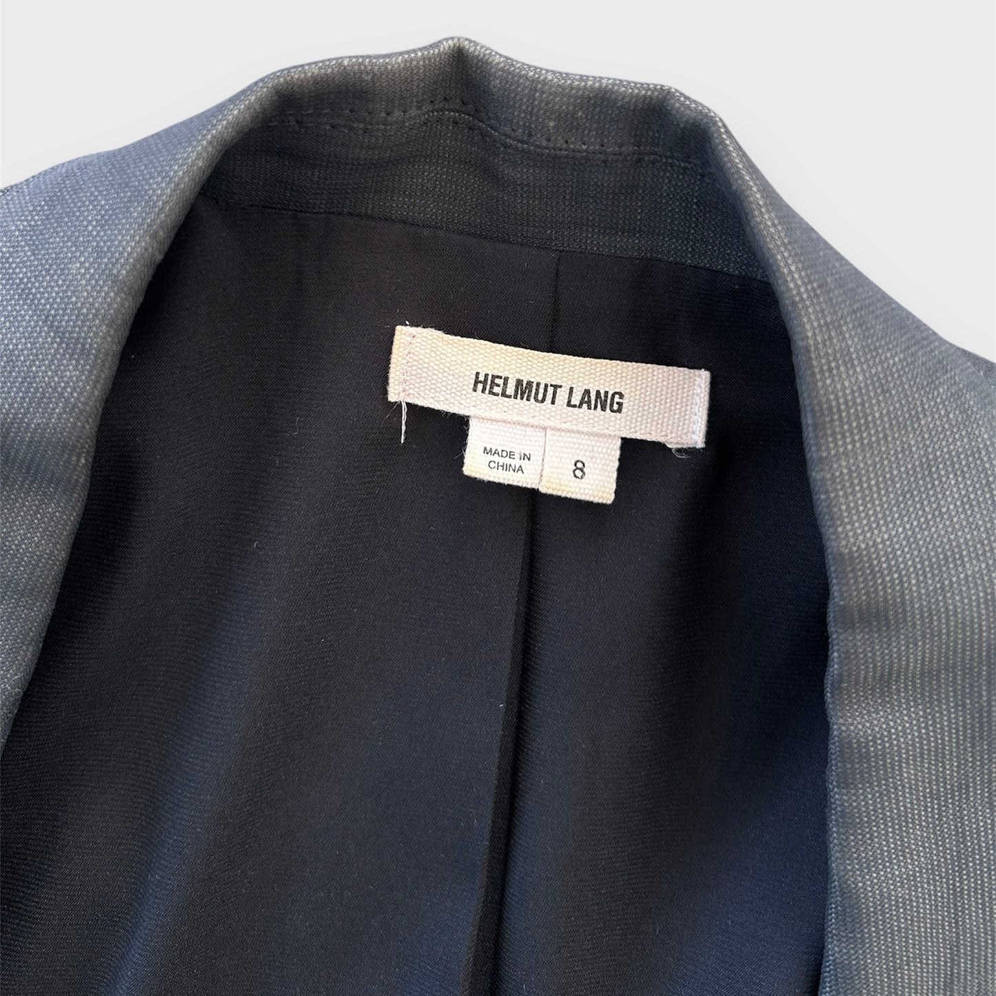 Helmut Lang Grey Linen Blazer - Medium