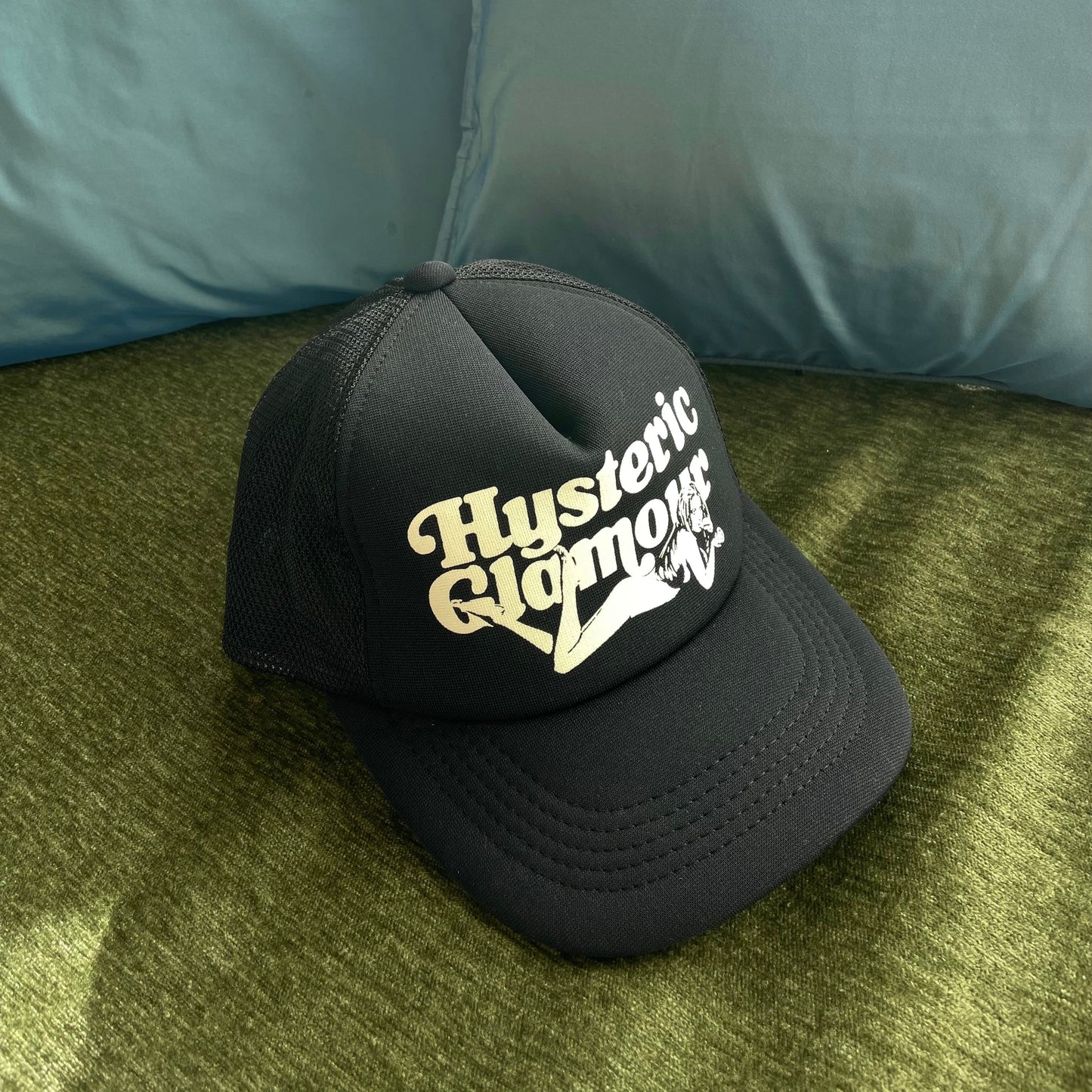 Hysteric Glamour Black Trucker Hat