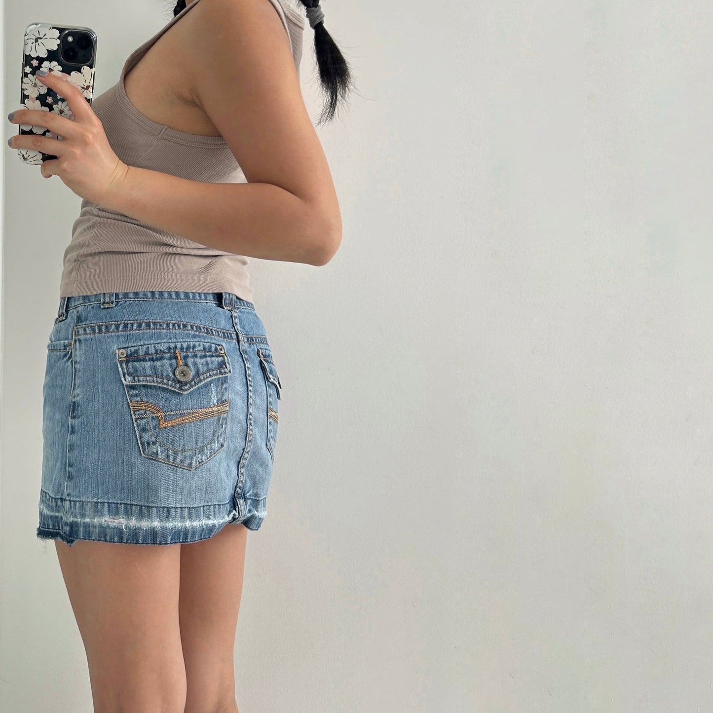 American Eagle Denim Mini Skirt - W28