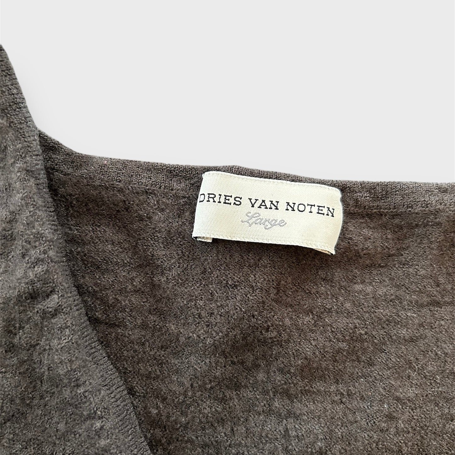 Dries Van Noten Wool Knit Vest - X-Small/Small