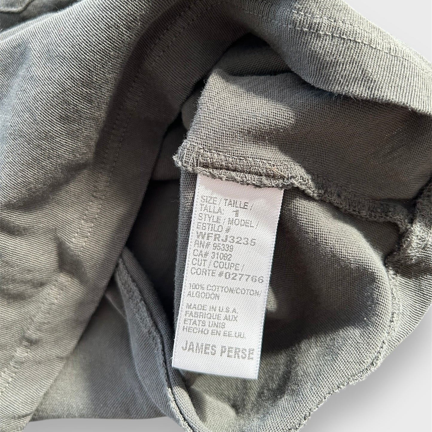 James Perse Grey Pocket Tank - Small