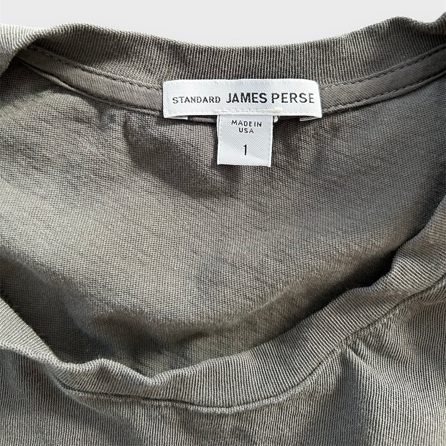 James Perse Grey Pocket Tank - Small