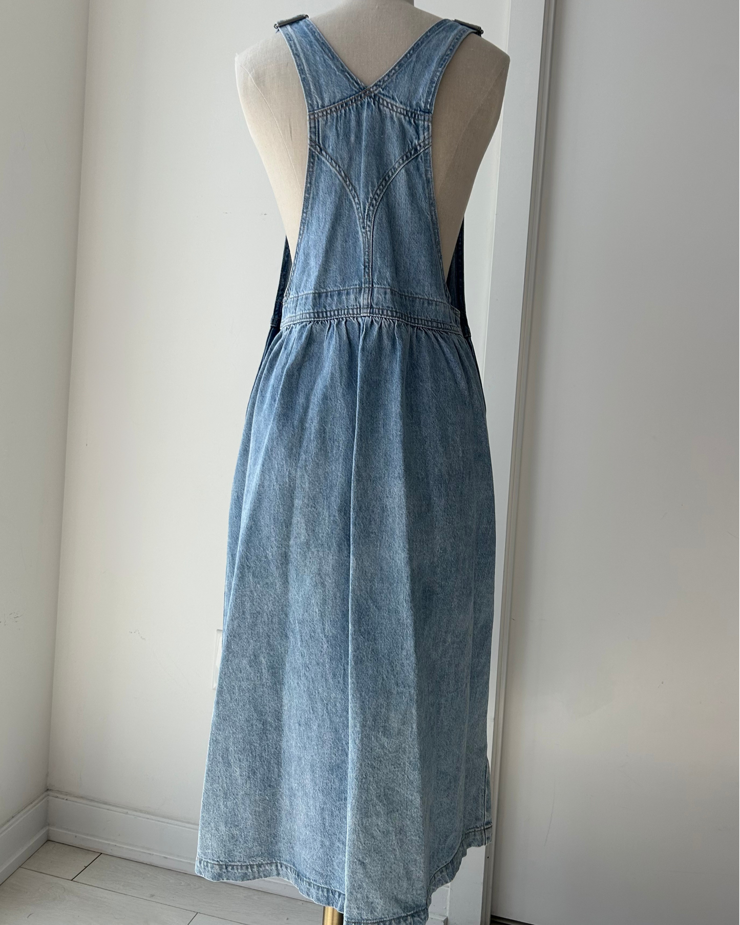 Calvin Klein Jeans Denim Overall Dress - X-Small