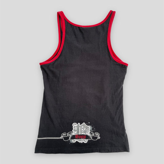 Betty Boop Black and Red Graphic Tank - Small