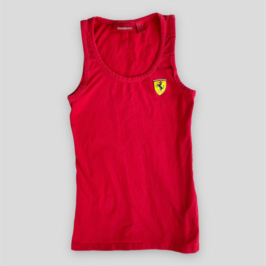 Red Ferrari Tank Top - X-Small/Small