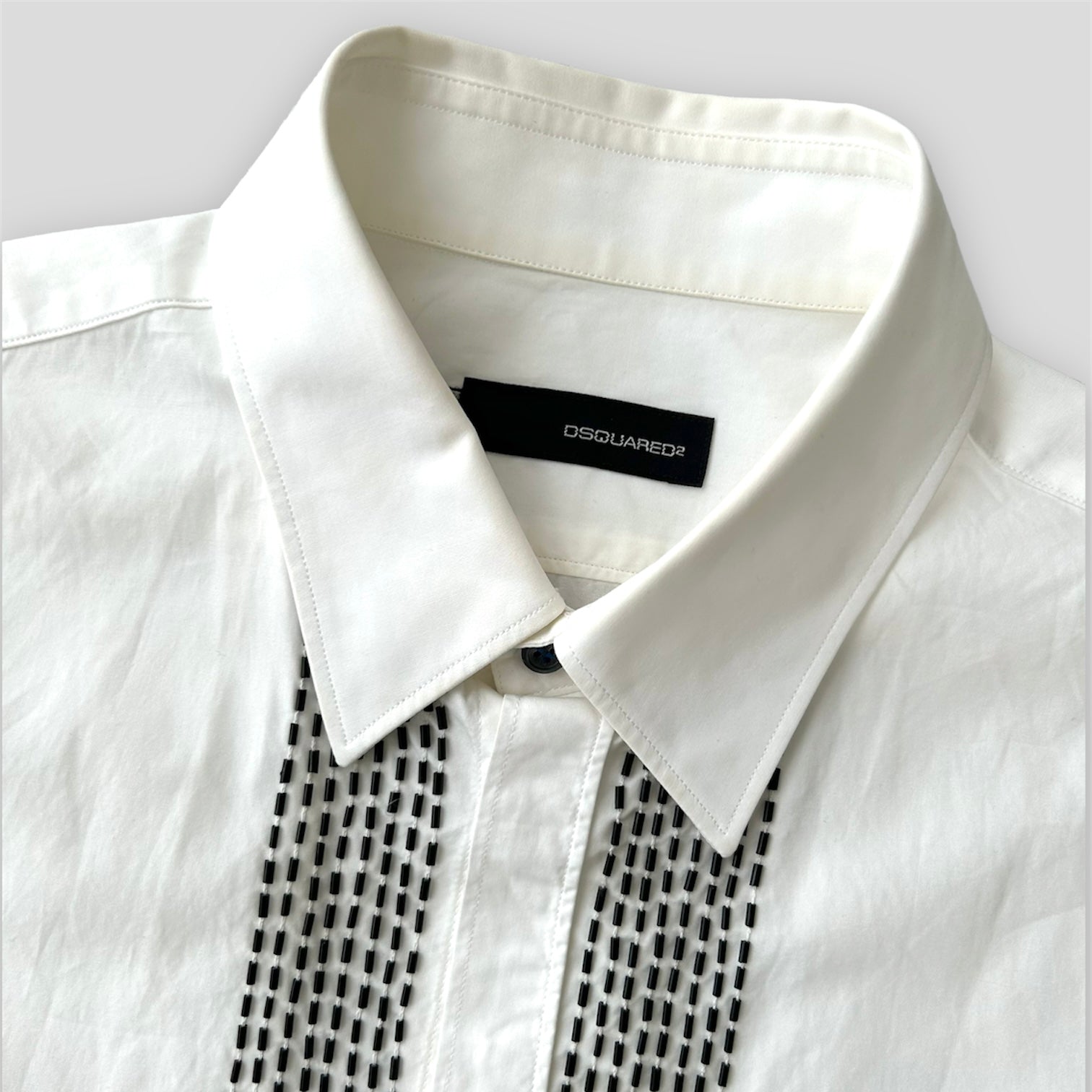 dsquared2 dress shirt Dsquared2 Drop Shoulder Men Shirt