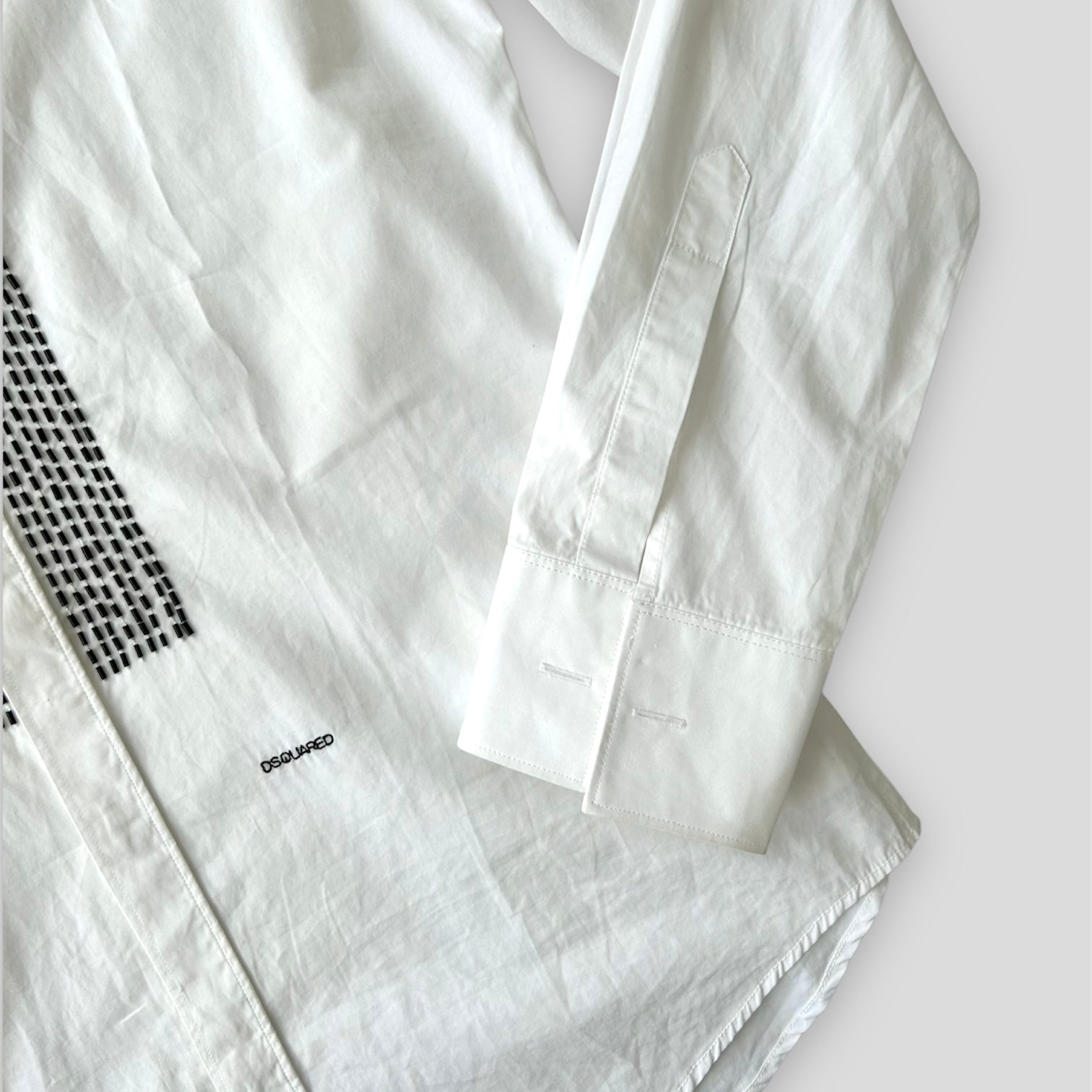 dsquared2 dress shirt Drop Shoulder Shirt