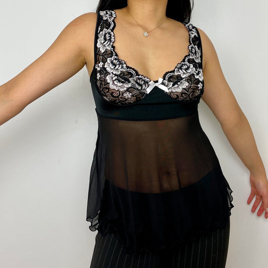 Black Lingerie Top - Zoehify