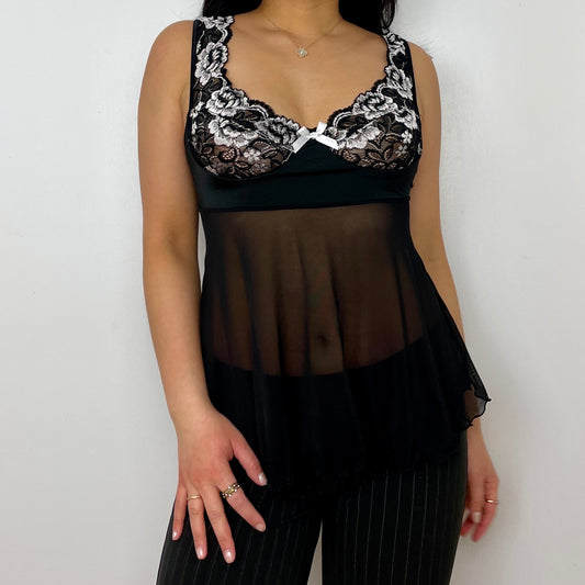 Black Lingerie Top - Zoehify 