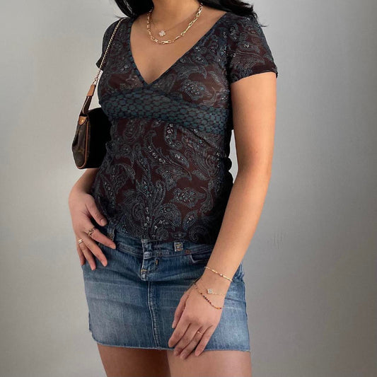 Short Sleeved Mesh Top - Zoehify